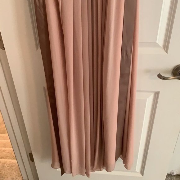 Blush Bridesmaid or Prom Gown - Picture 4 of 5